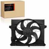 Frankberg 1x Motorkühller Einfachlüfter mit Kühlerlüfterrahmen Mercedes-Benz M-Klasse W164 R-Klasse W251