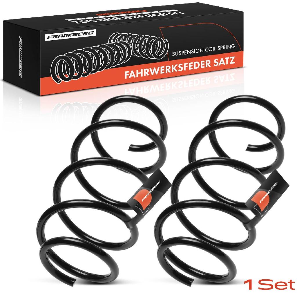 Frankberg 2x Fahrwerksfeder Vorderachse für Nissan Qashqai Renault Kadjar HA HL Volvo 740 940 Bj ab 1985