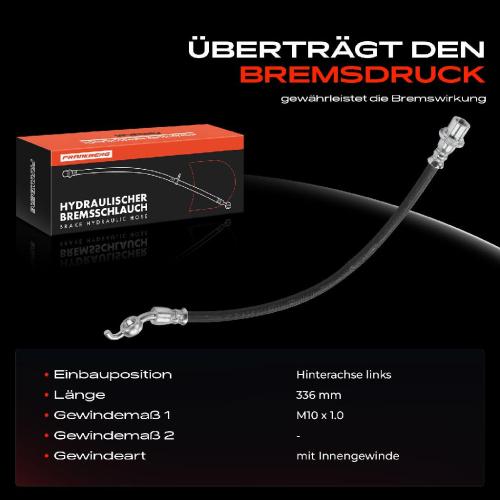 1x Bremsschlauch Bremsschläuche Hinterachse Links für Lexus IS III 2.0L 2.5L Bj ab 2013 Bild 1x Bremsschlauch Bremsschläuche Hinterachse Links für Lexus IS III 2.0L 2.5L Bj ab 2013