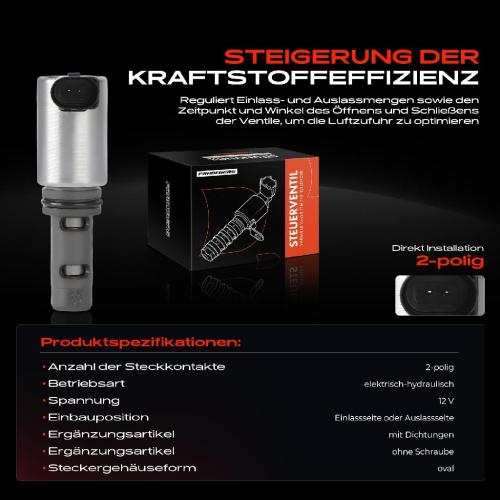 1x Steuerventil Nockenwellenverstellung für VW Golf 1K Polo 9N Passat 3C Audi A3 Bild 1x Steuerventil Nockenwellenverstellung für VW Golf 1K Polo 9N Passat 3C Audi A3