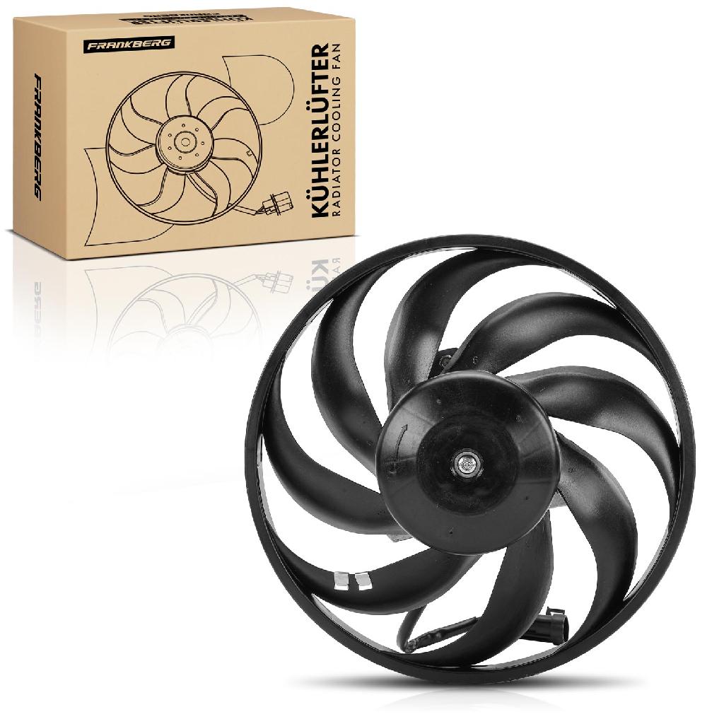 Frankberg 1x Motorkühller Einfachlüfter ohne Kühlerlüfterrahmen Opel Corsa C F08 F68 X01 1.0L-1.8L