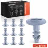 Frankberg 10x Befestigungsclips Motor Unterboden für VW Passat Audi A4 A6 Seat Exeo ST