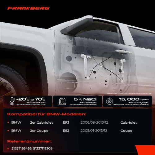 1x Fensterheber Vorne Rechts für BMW E93 320d E92 325d Bild 1x Fensterheber Vorne Rechts für BMW E93 320d E92 325d