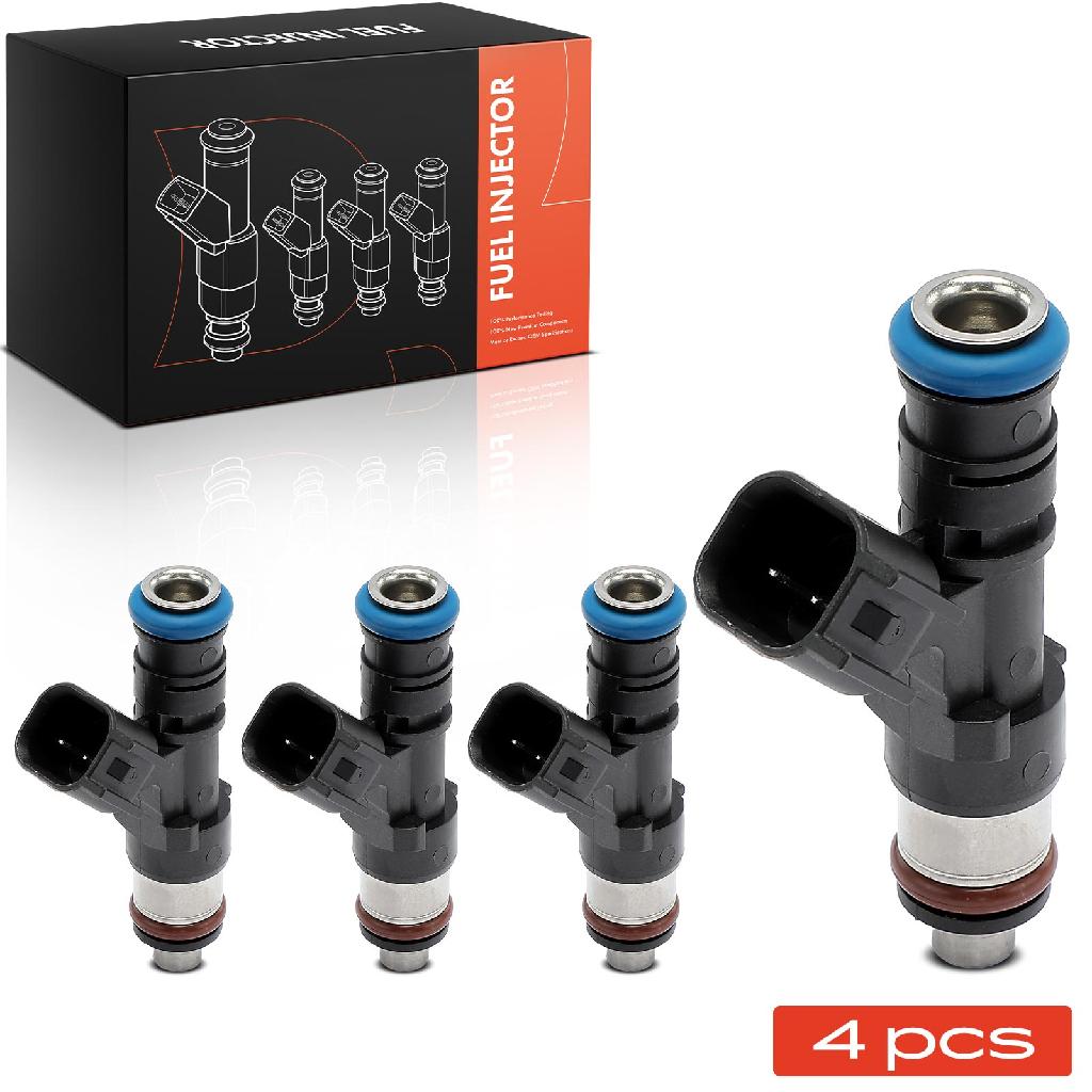 Frankberg 4x Einspritzventil Einspritzdüse für Ford Fiesta VI CB1 CCN 1.6L 2010-2012