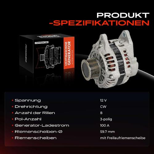 Frankberg 1x Lichtmaschine Generator f r Mazda 3 BK 5 CR19 6 Hatchback Stufenheck GG Bild Frankberg 1x Lichtmaschine Generator f r Mazda 3 BK 5 CR19 6 Hatchback Stufenheck GG