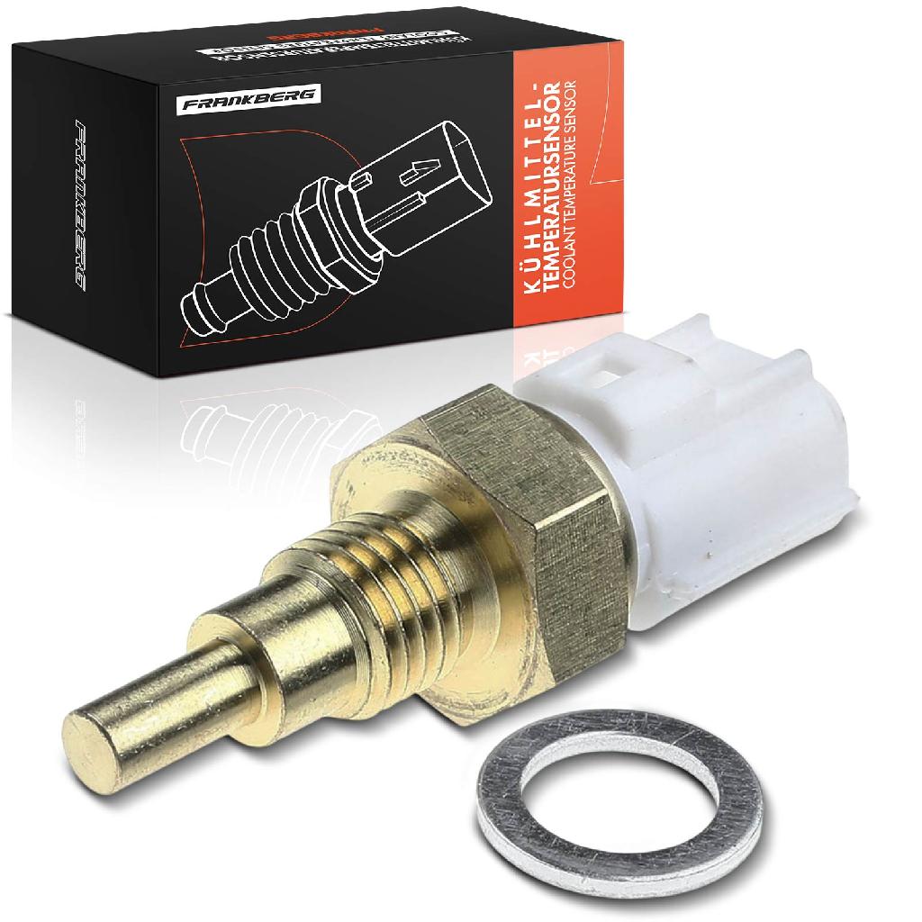 Frankberg 1x Kühlmitteltemperatur Sensor für Peugeot 107 Citroën C1 Toyota Avensis Corolla