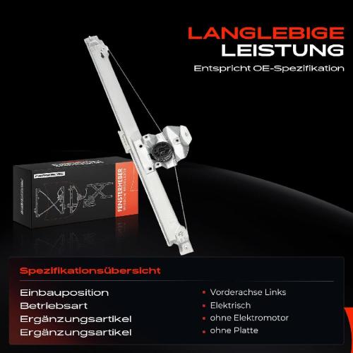 Frankberg 1x Fensterheber Vorne Links für Fiat Talento Opel Renault Bild Frankberg 1x Fensterheber Vorne Links für Fiat Talento Opel Renault