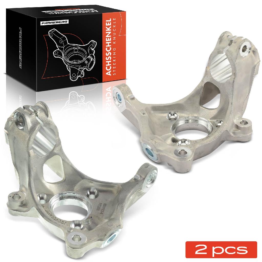 Frankberg 2x Achsschenkel Radaufhängung Vorderachse Beidseitig für VW Golf VII Passat 3G Audi A3 8V Q2 Q3 Skoda Seat