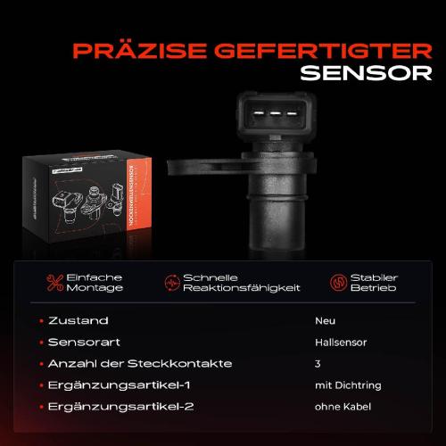 1x Nockenwellenposition Sensor für Ssangyong Kyron Rexton II Rodius Stavic 2.7L Bild 1x Nockenwellenposition Sensor für Ssangyong Kyron Rexton II Rodius Stavic 2.7L