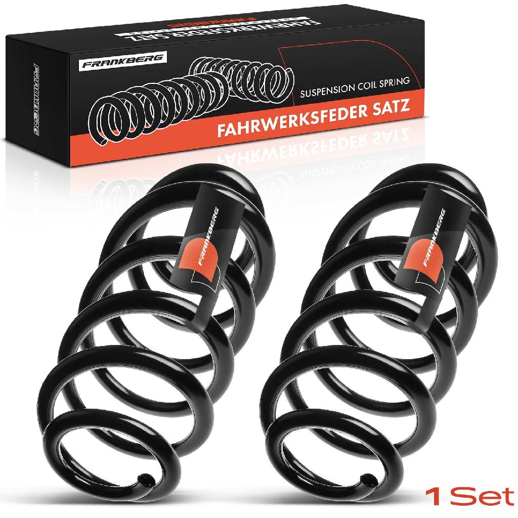 Frankberg 2x Fahrwerksfeder Vorderachse für Audi A6 4B2 C5 A6 Avant 4B5 2.5L 1997-2005