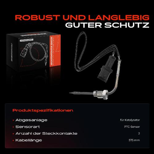 1x Abgastemperatursensor für Fiat Doblo 263_ LINEA 323_ 110_ Bild 1x Abgastemperatursensor für Fiat Doblo 263_ LINEA 323_ 110_