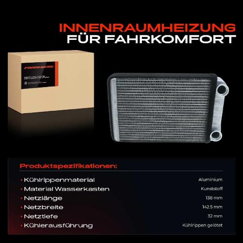 1x Wärmetauscher Innenraumheizung für Opel Astra J P10 J Astra K B16 Zafira P12 Bild 1x Wärmetauscher Innenraumheizung für Opel Astra J P10 J Astra K B16 Zafira P12