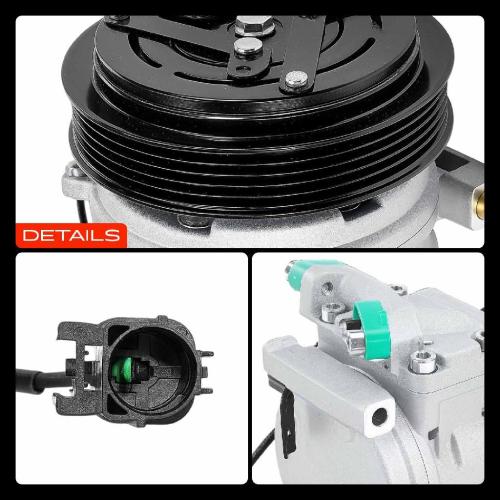 1x Klimakompressor für KIA Picanto TA 1.0L 1.2L 2011-2017 Bild 1x Klimakompressor für KIA Picanto TA 1.0L 1.2L 2011-2017