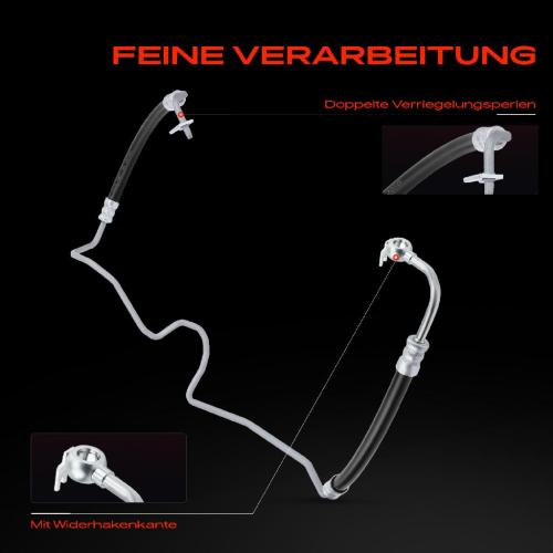 1x Servolenkung Schlauch für Opel Insignia A G09 2.0L 2008-2017 Bild 1x Servolenkung Schlauch für Opel Insignia A G09 2.0L 2008-2017