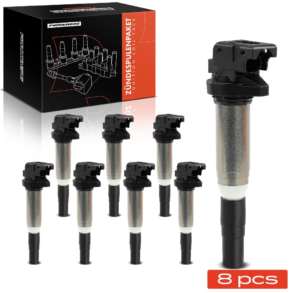 Frankberg 8x Zündmodul Zündspule für BMW F10 F90 G30 F07 F11 F06 F12 F13 F01 F02 F03 F04 G11 G12 F93 G16