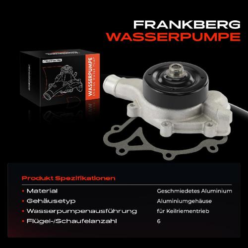 1x Wasserpumpe Kühlwasserpumpe für Jeep Grand Cherokee I ZG ZJ Dodge Dakota Durango DN 5.2L 5.9L Bild 1x Wasserpumpe Kühlwasserpumpe für Jeep Grand Cherokee I ZG ZJ Dodge Dakota Durango DN 5.2L 5.9L