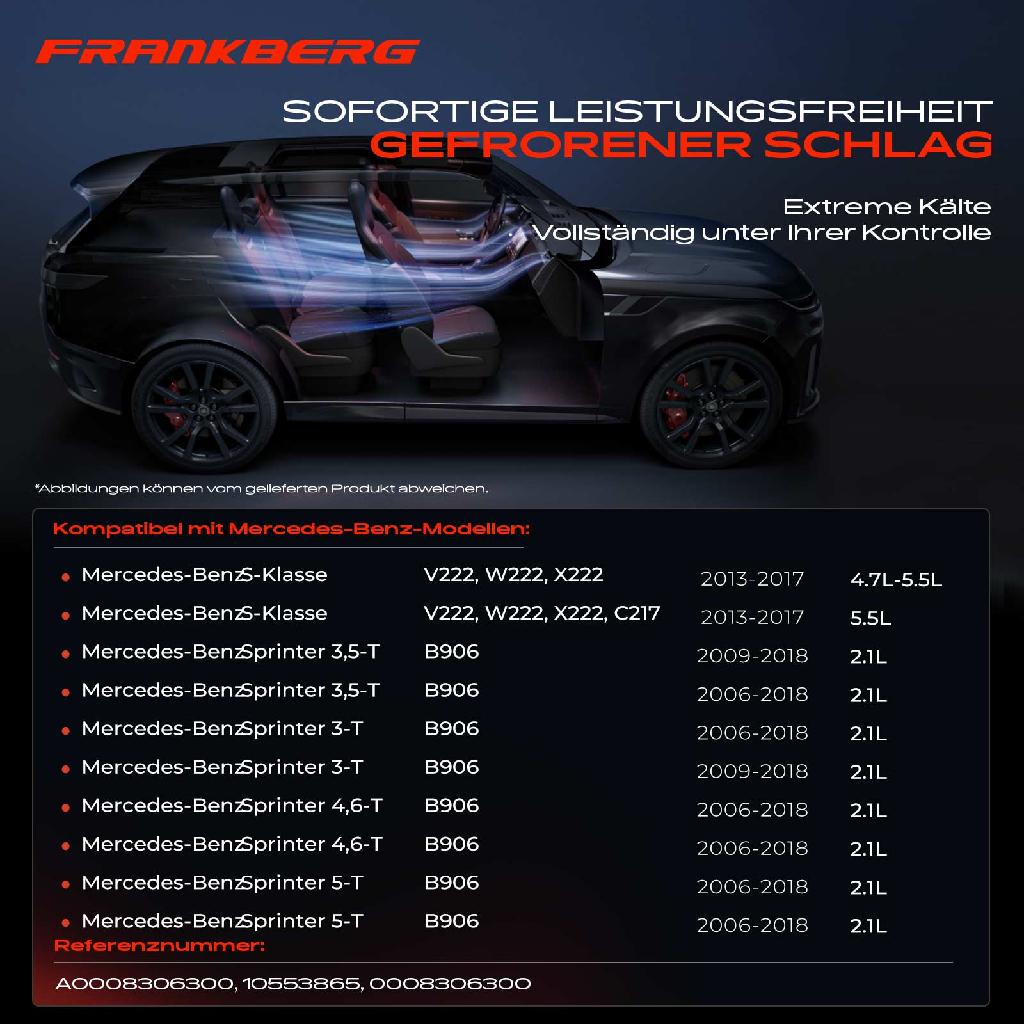 1x Klimakompressor für Mercedes-Benz Sprinter B906 C217 2006-2018