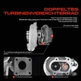 1x Abgasturbolader für Fiat Ducato Bus 230 Ducato Kasten Ducato Pritsche/Fahrgestell Opel Movano Combi X70