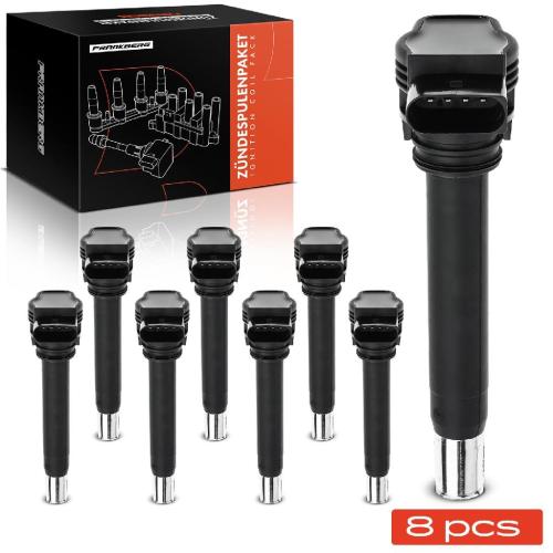 8x Zündmodul Zündspule für VW Golf Plus V Variant VI Polo Passat Sharan Tiguan Touareg Touran Transporter Bus Bild 8x Zündmodul Zündspule für VW Golf Plus V Variant VI Polo Passat Sharan Tiguan Touareg Touran Transporter Bus