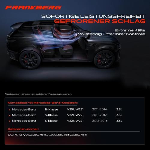 Frankberg 1x Klimakompressor f r Mercedes-Benz S-Klasse V221 W221 R-Klasse V251 W251 3.5L 2011-2014 Bild Frankberg 1x Klimakompressor f r Mercedes-Benz S-Klasse V221 W221 R-Klasse V251 W251 3.5L 2011-2014