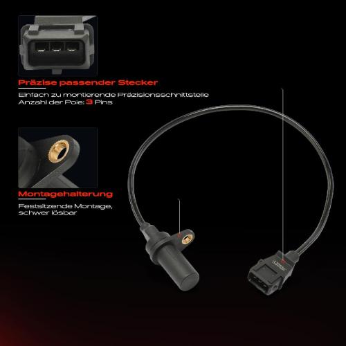 1x Kurbelwellensensor Impulsgeber für Citroën Jumper Fiat Ducato Peugeot Boxer 2.8L Bild 1x Kurbelwellensensor Impulsgeber für Citroën Jumper Fiat Ducato Peugeot Boxer 2.8L