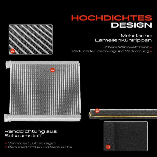 1x Wärmetauscher Innenraumheizung für Mercedes-Benz W176 W242 W246 C117 X117 X156 Bild 1x Wärmetauscher Innenraumheizung für Mercedes-Benz W176 W242 W246 C117 X117 X156