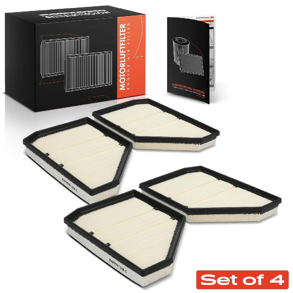4x Luftfilter Filtereinsatz für BMW F95 F96 G05 G06 G07 G09 Alpina XB7 4.4L