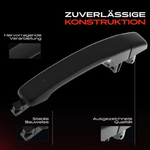 1x Türgriff Vorne und Hinten außen für Nissan NV400 Bus Kasten Pritsche/Fahrgestell Opel Movano B Combi Renault Bild 1x Türgriff Vorne und Hinten außen für Nissan NV400 Bus Kasten Pritsche/Fahrgestell Opel Movano B Combi Renault