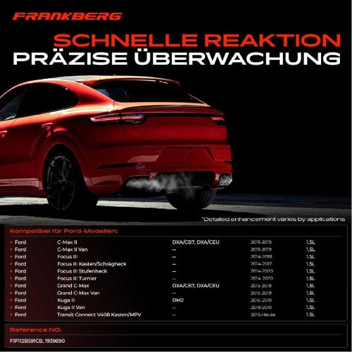 1x Abgastemperatursensor für Ford Focus III C-Max II DXA CB7 Kuga II Tourneo V408 Bild 1x Abgastemperatursensor für Ford Focus III C-Max II DXA CB7 Kuga II Tourneo V408