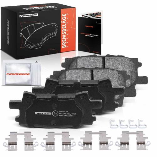 4x Bremsbeläge Hinterachse für Lexus RX U3 Toyota Highlander/Kluger U2 2003-2008 Bild 4x Bremsbeläge Hinterachse für Lexus RX U3 Toyota Highlander/Kluger U2 2003-2008