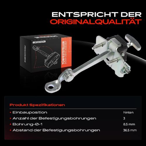 1x Türfeststeller Türfangband Türstopper Hinten für Peugeot 307 Break SW 3A/C 3E 3H Bild 1x Türfeststeller Türfangband Türstopper Hinten für Peugeot 307 Break SW 3A/C 3E 3H