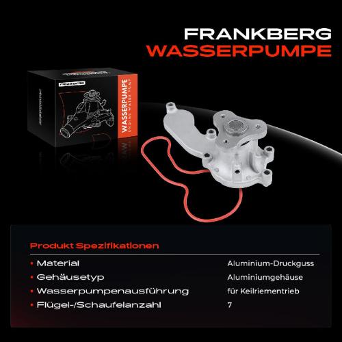 1x Wasserpumpe Kühlwasserpumpe für Honda City GM Jazz III IV GK HR-V RU Freed Brio Bild 1x Wasserpumpe Kühlwasserpumpe für Honda City GM Jazz III IV GK HR-V RU Freed Brio