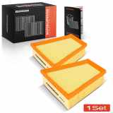 2x Luftfilter Filtereinsatz für VW Polo 6C1 6R1 9N Fox Seat Ibiza 6J 6P Skoda Roomster Fabia