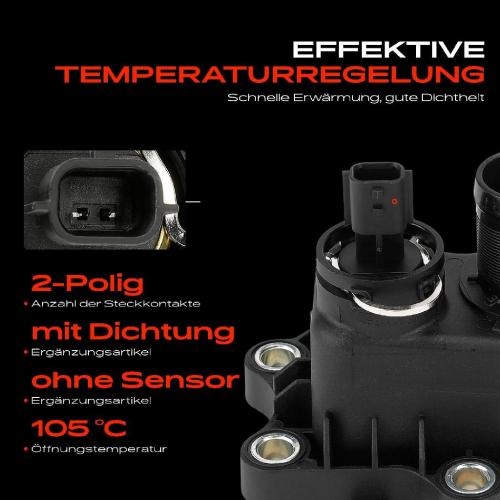 Frankberg 1x Thermostat Kühlmittel für Renault Twingo III BCA BCM Smart Forfour Schrägheck Bild Frankberg 1x Thermostat Kühlmittel für Renault Twingo III BCA BCM Smart Forfour Schrägheck