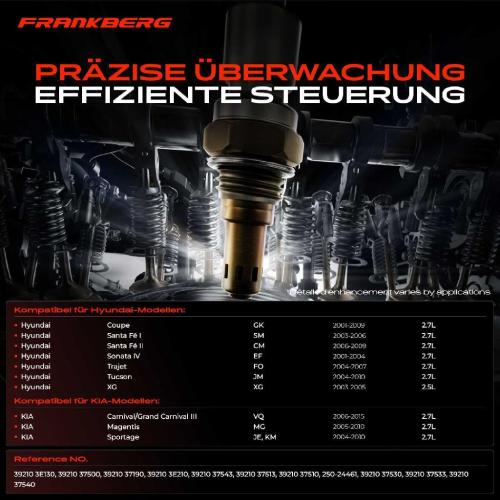 1x Lambdasonde Regelsonde Vor Katalysator für Hyundai Coupe Santa Fe Tucson I KIA Carnival III Magentis I 2.7L Bild 1x Lambdasonde Regelsonde Vor Katalysator für Hyundai Coupe Santa Fe Tucson I KIA Carnival III Magentis I 2.7L
