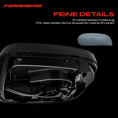 Frankberg 1x Außenspiegel Links für Opel Corsa C X01 1.0L 1.2L 1.4L 1.7L 1.8L 2000-2012 Bild Frankberg 1x Außenspiegel Links für Opel Corsa C X01 1.0L 1.2L 1.4L 1.7L 1.8L 2000-2012