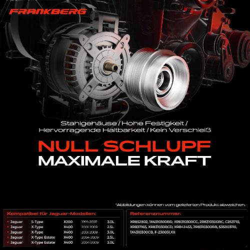 1x Generatorfreilauf Lichtmaschine für Jaguar X-Type S-Type X200 2.5L 3.0L Bild 1x Generatorfreilauf Lichtmaschine für Jaguar X-Type S-Type X200 2.5L 3.0L