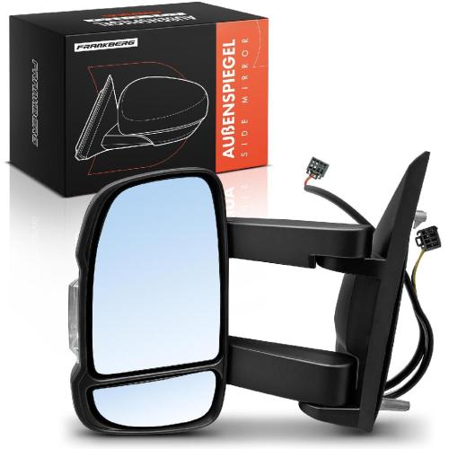 Frankberg 1x Außenspiegel Links für Citroën Jumper Fiat Ducato Opel Movano Peugeot 2006-2025 Bild Frankberg 1x Außenspiegel Links für Citroën Jumper Fiat Ducato Opel Movano Peugeot 2006-2025
