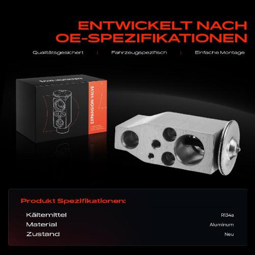 1x Expansionsventil Klimaanlage für Nissan Qashqai I X-Trail Juke Infiniti Q50 Bild 1x Expansionsventil Klimaanlage für Nissan Qashqai I X-Trail Juke Infiniti Q50