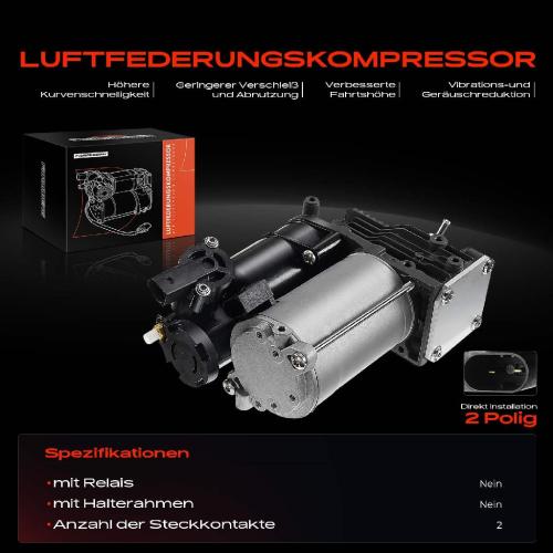 1x Luftfederung Kompressor für BMW X5 E70 X6 E71 E72 Bild 1x Luftfederung Kompressor für BMW X5 E70 X6 E71 E72