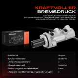 1x Hauptbremszylinder Bremszylinder für Citroën Jumper Fiat Ducato 250 290 Peugeot