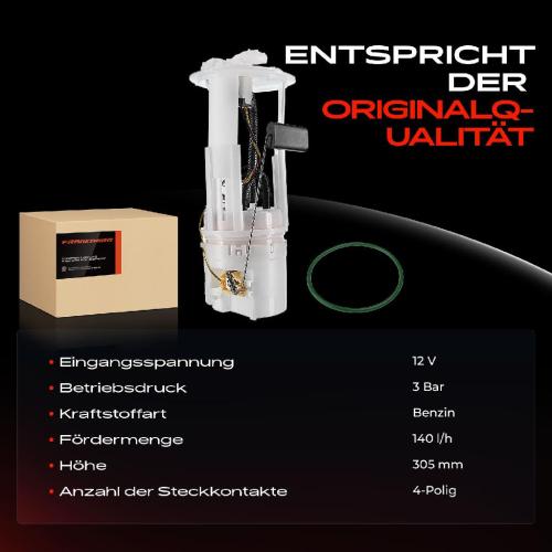 1x Kraftstoffpumpe für Jeep Wrangler II TJ 2.4L 4.0L 2005-2006 Bild 1x Kraftstoffpumpe für Jeep Wrangler II TJ 2.4L 4.0L 2005-2006