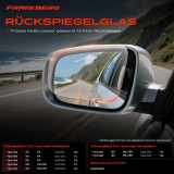 1x Spiegelglas Außenspiegel rechts für Hyundai i20 PB PBT i10 PA 2007-2013