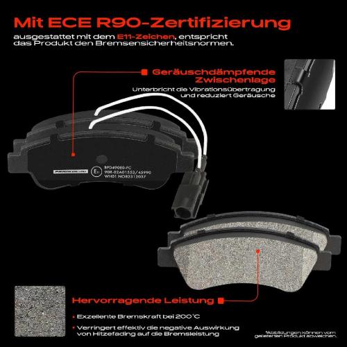 Frankberg 4x Bremsbeläge Hinterachse für Citroën Jumper Bus Kasten Pritsche/Fahrgestell Fiat Ducato Peugeot Boxer Bild Frankberg 4x Bremsbeläge Hinterachse für Citroën Jumper Bus Kasten Pritsche/Fahrgestell Fiat Ducato Peugeot Boxer