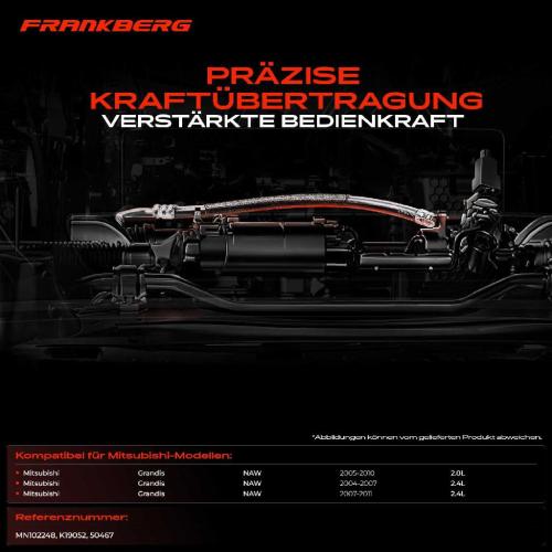 1x Seilzug Feststellbremse Hinterachse rechts für Mitsubishi Grandis NAW 2004-2011 2.0L Bild 1x Seilzug Feststellbremse Hinterachse rechts für Mitsubishi Grandis NAW 2004-2011 2.0L