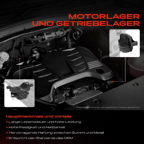 Frankberg 2x Motorlager Getriebelagerlager Rechts für Honda Civic VII ES ET 1.3L 2003-2005 Bild Frankberg 2x Motorlager Getriebelagerlager Rechts für Honda Civic VII ES ET 1.3L 2003-2005