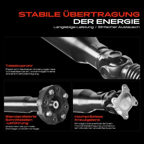 Frankberg 1x Kardanwelle Gelenkwelle Vorderachse für VW Crafter 30-35 Bus 30-50 Kasten Pritsche/Fahrgestell Bild Frankberg 1x Kardanwelle Gelenkwelle Vorderachse für VW Crafter 30-35 Bus 30-50 Kasten Pritsche/Fahrgestell