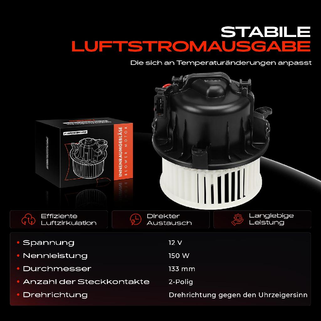 1x Gebläsemotor Innenraumgebläse für VW Polo AE1 AW1 BZ1 Taigo Seat Ibiza V KJ Arona