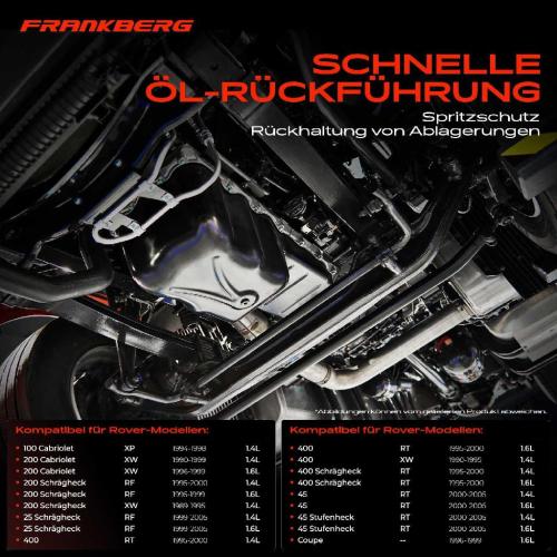 1x Ölwanne Motorölwanne für Rover 100 200 400 45 Coupe 1.4L 1.6L 1989-2005 Bild 1x Ölwanne Motorölwanne für Rover 100 200 400 45 Coupe 1.4L 1.6L 1989-2005