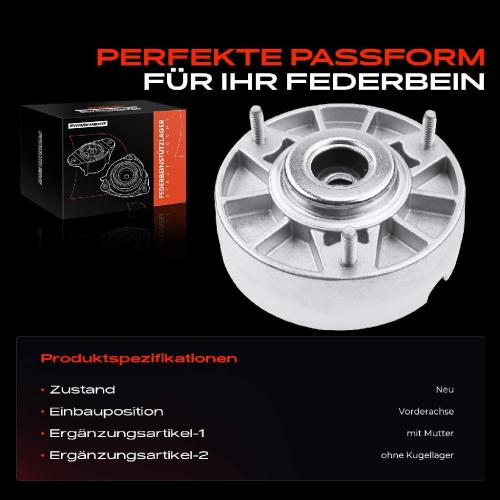 1x Domlager Federbeinstütz lager für BMW X5 F15 F85 X6 F16 F86 2013-2019 Bild 1x Domlager Federbeinstütz lager für BMW X5 F15 F85 X6 F16 F86 2013-2019